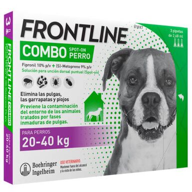 Frontline antiparasitario Combo Spot On perros